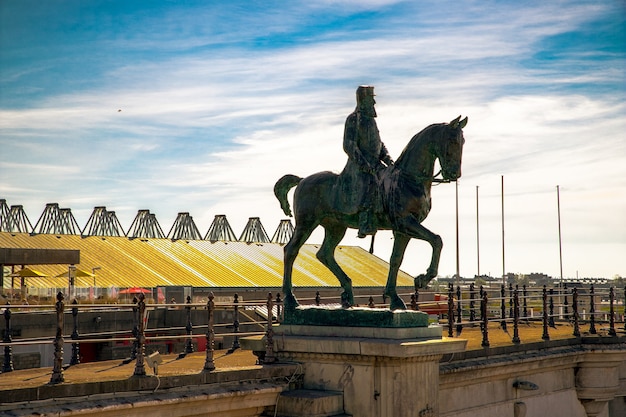 monumento de Leopoldo II en Ostende