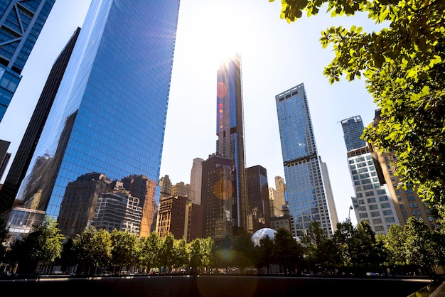 Monumento y Museo Nacional de Septiembre en el centro de Nueva York, EE.UU.