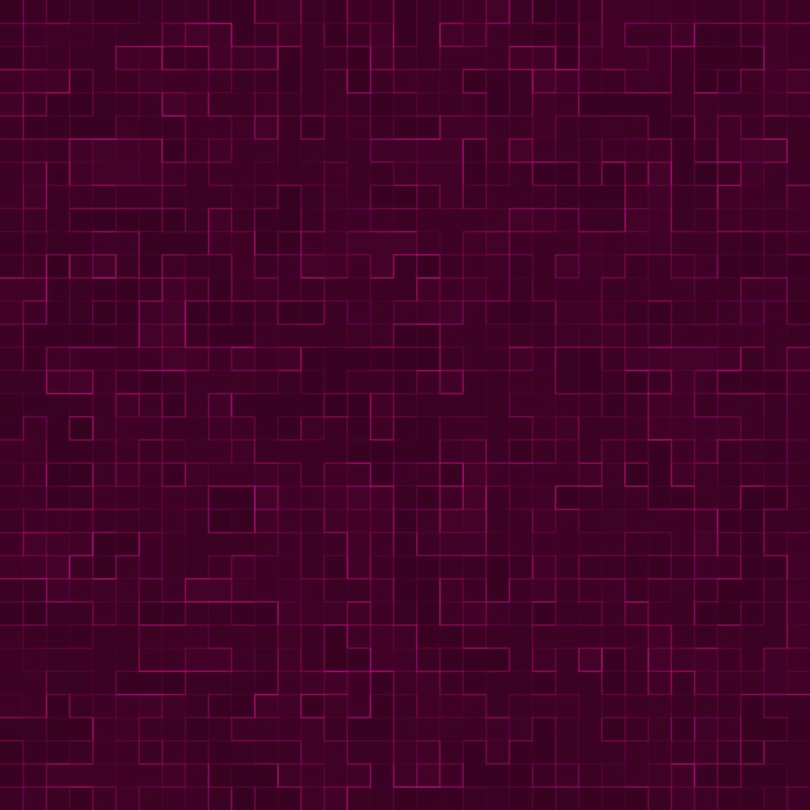 Foto gratuito mosaico cuadrado púrpura brillante para el fondo de textura.