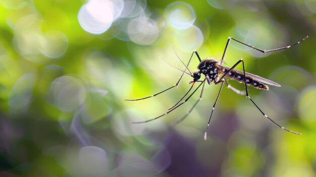 Foto gratuita mosquito muy detallado