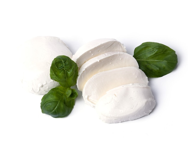 Foto gratuita mozzarella en la mesa