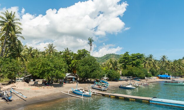 Muelle en Gili Air