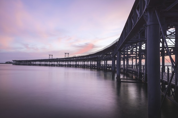 Foto gratuita muelle del tinto en huelva