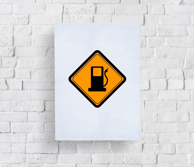 Muestra de combustible de la gasolinera