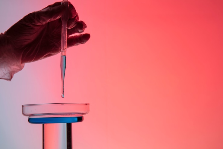 Foto gratuito muestras de laboratorio de naturaleza muerta