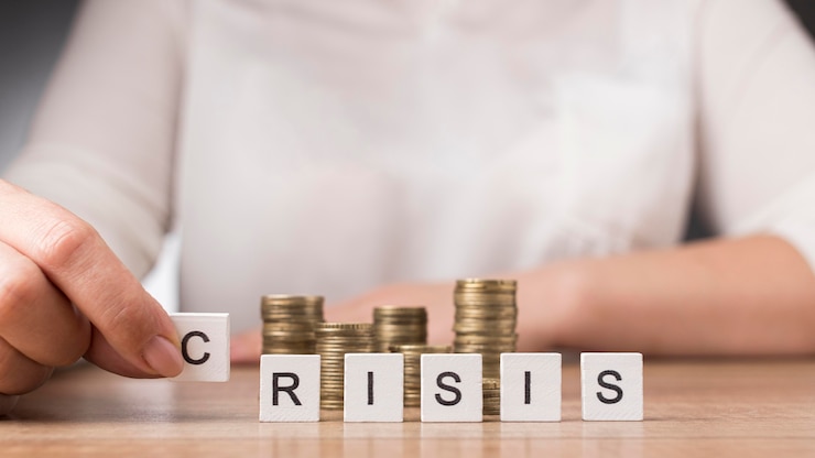 Foto gratuito mujer colocando ac para formar crisis