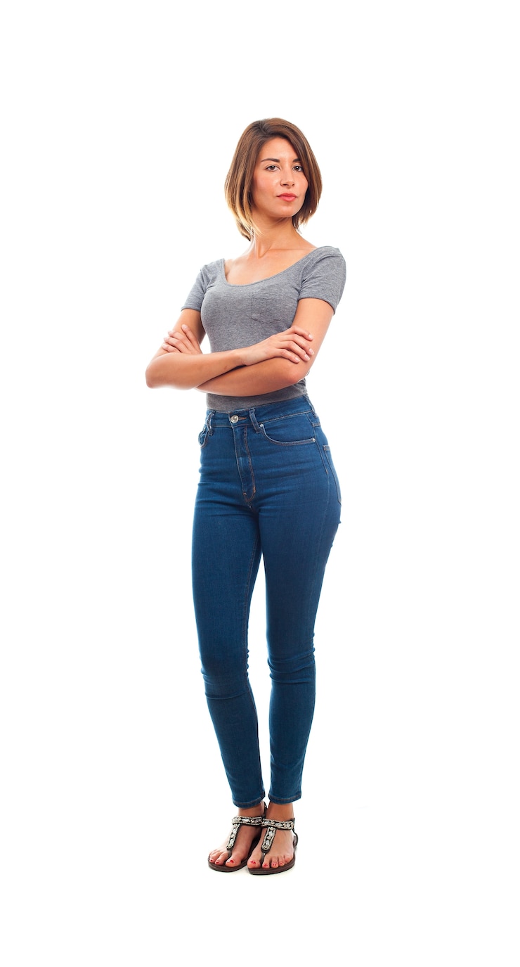 Foto gratuito mujer joven fresca concepto orgullosos