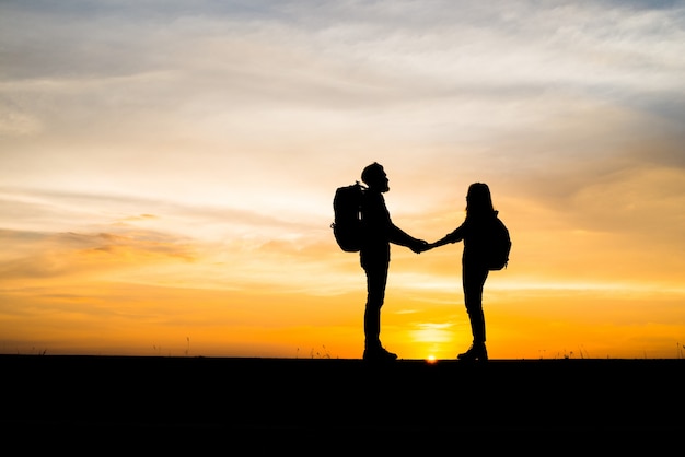 Mujer mujer joven pareja de mujeres