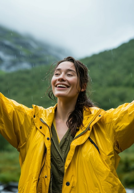 Foto gratuita mujer de plano medio que vive un estilo de vida saludable