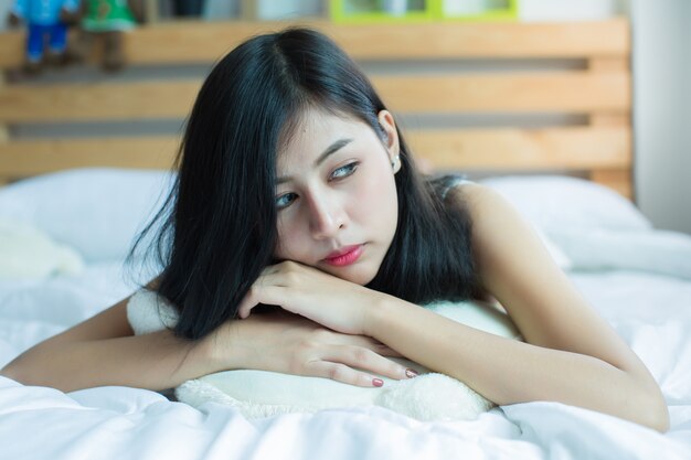 Mujeres en el dormitorio