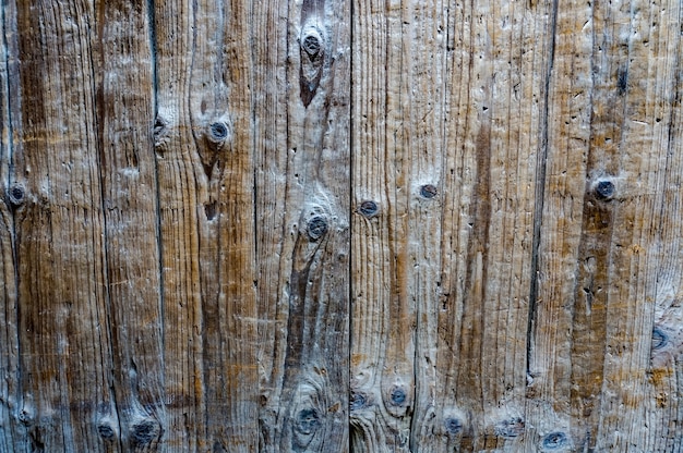 Muro antiguo de madera