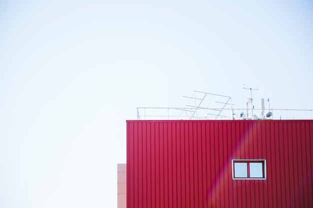 Foto gratuita muro ciudad con cielo