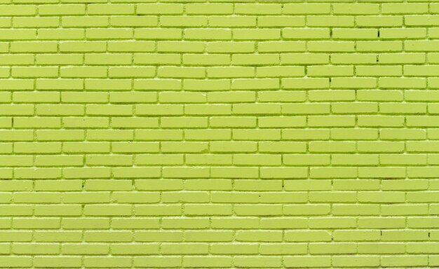 Muro de ladrillo verde
