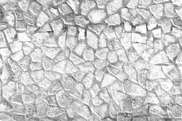 Foto gratuito muro de piedra blanquecina pálida