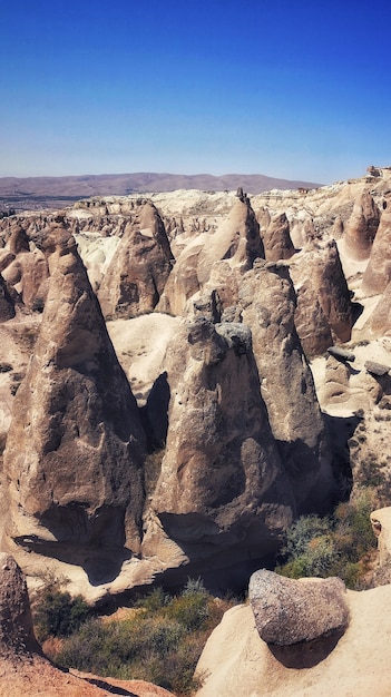 Foto gratuita museo al aire libre de goreme en ortahisar, turquía