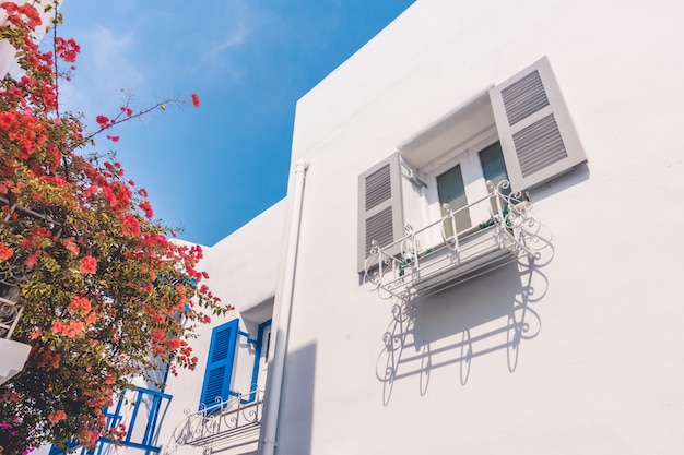 Foto gratuita en mykonos pueblo turismo