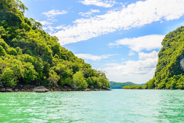 la naturaleza al aire libre de agua bella Andaman