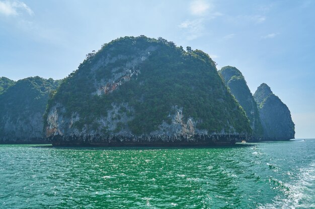 naturaleza de la isla destinos de viaje de relajación luz del sol