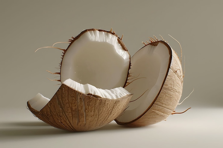 Foto gratuito la naturaleza muerta del coco
