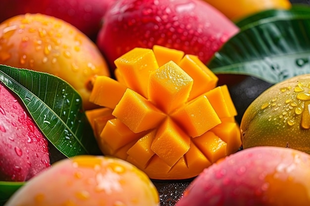 Foto gratuita la naturaleza muerta del mango