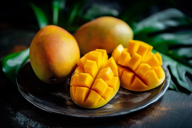 Foto gratuita la naturaleza muerta del mango