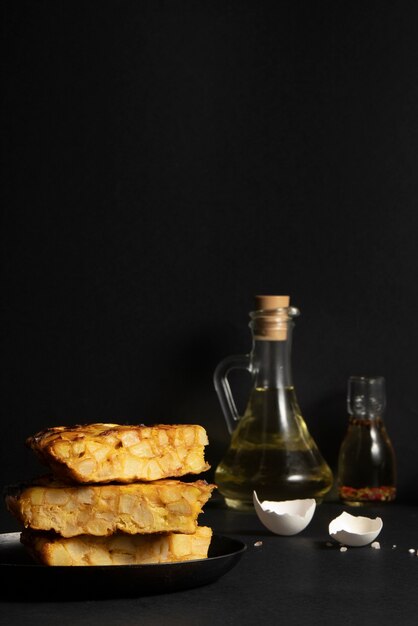 Naturaleza muerta de la tortilla española