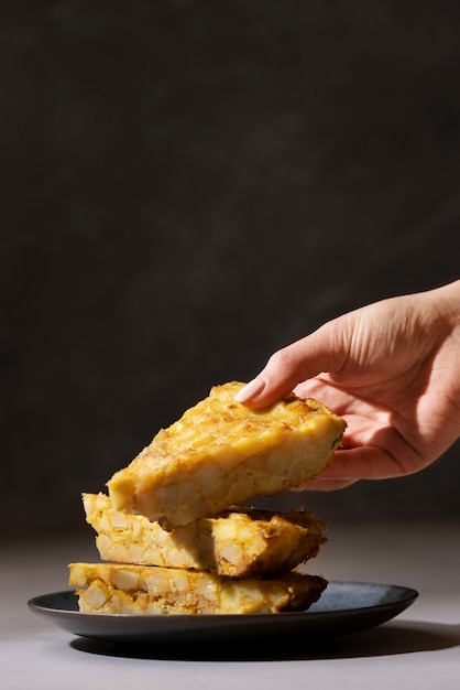 Naturaleza muerta de la tortilla española