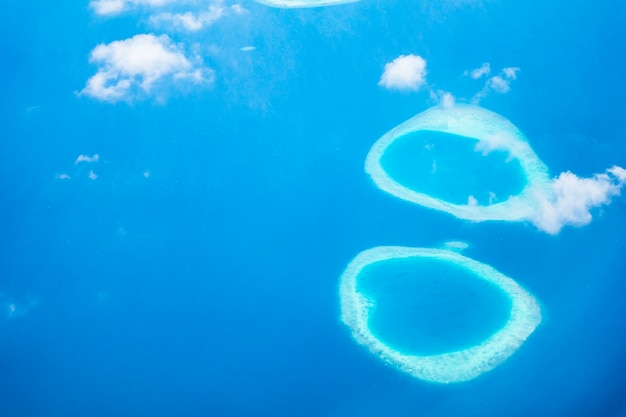 la naturaleza de viajes maldivas sobre tropical