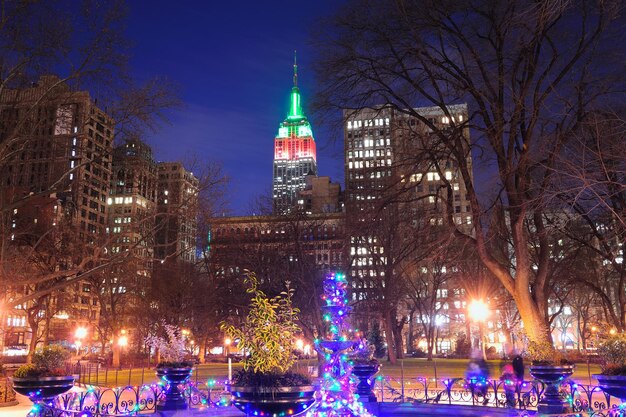 Navidad en la ciudad de Nueva York