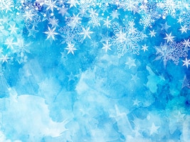 Foto gratuita navidad copos de nieve y estrellas
