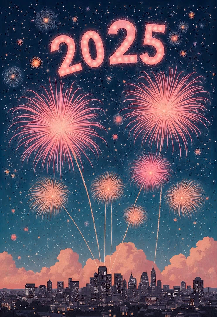 Photo Gratis new year's eve illustration