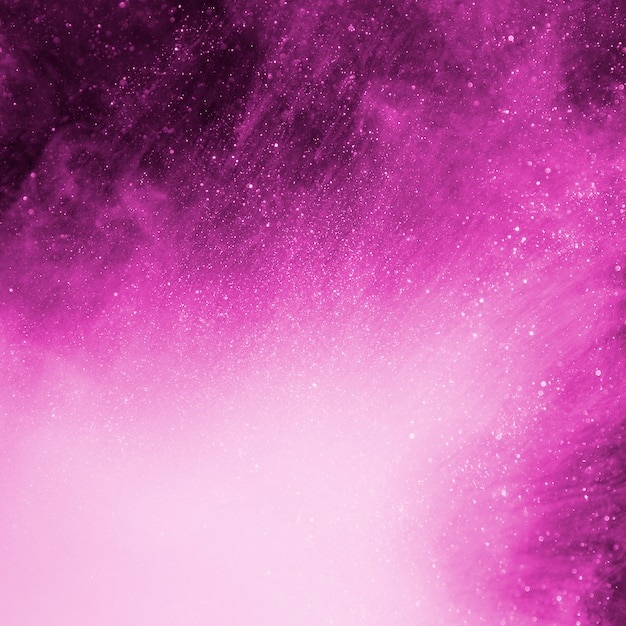 Niebla rosa abstracta con pedacitos