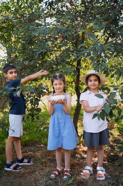 Niños pasando tiempo al aire libre en una zona rural disfrutando de la infancia