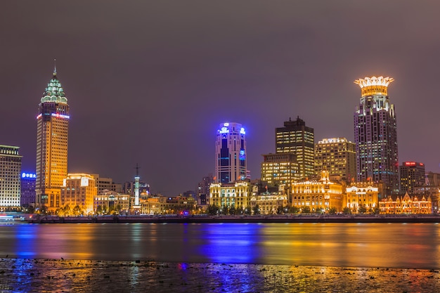 noche vista a la ciudad