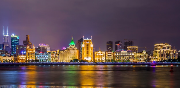 noche vista a la ciudad