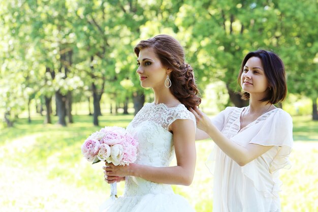 Novia el día de la boda