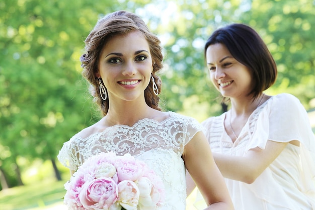 Novia el día de la boda