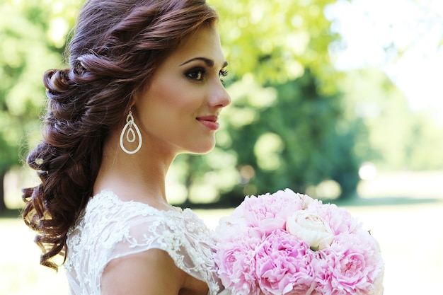 Novia el día de la boda