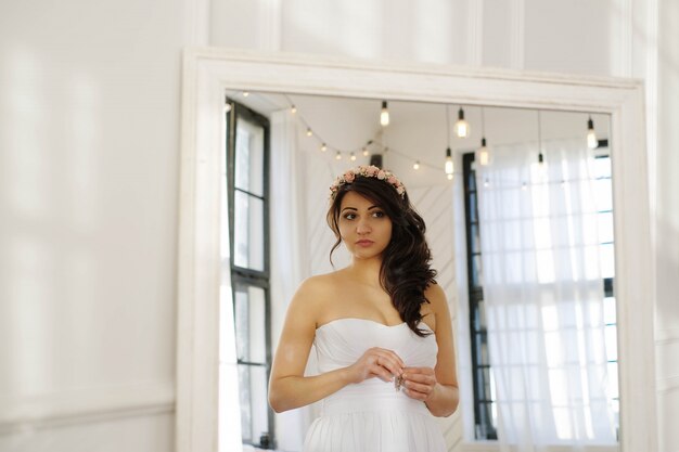 Novia en el día de su boda