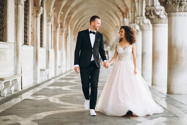 Novios en Venecia