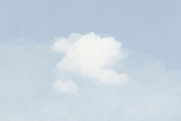 Foto gratuita nube de fondo en la ilustración de cielo azul