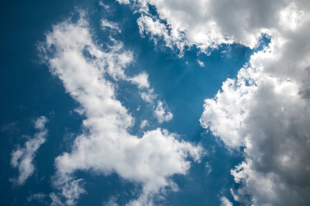 Nubes en el cielo