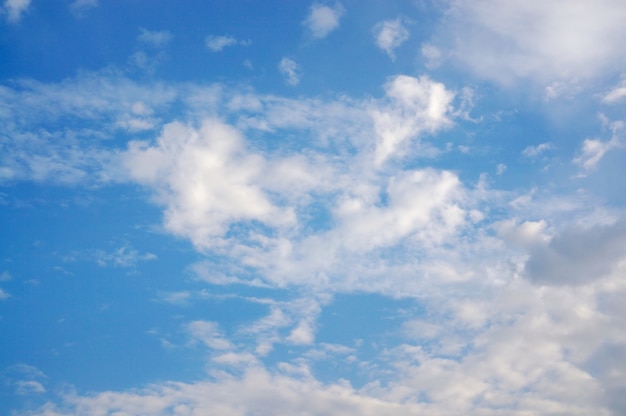 Nubes en el cielo