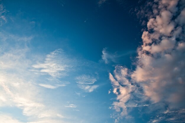 Nubes en el cielo