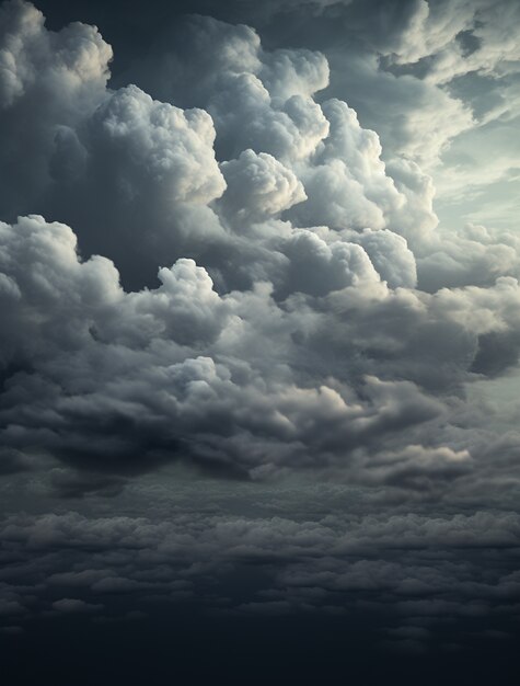 Nubes de estilo fotorrealista