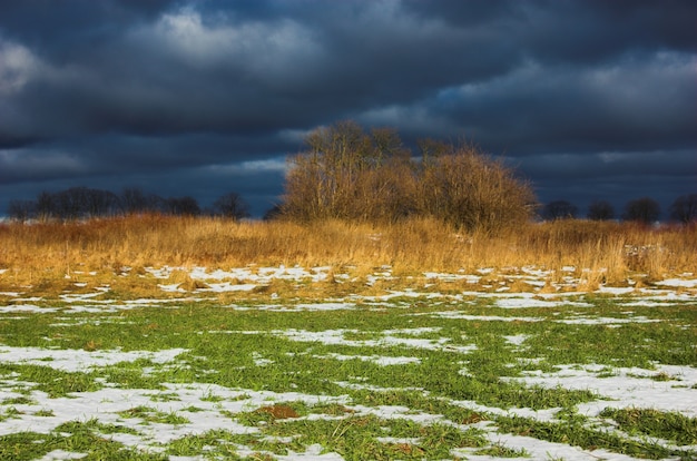 Foto gratuita nubes de tormenta