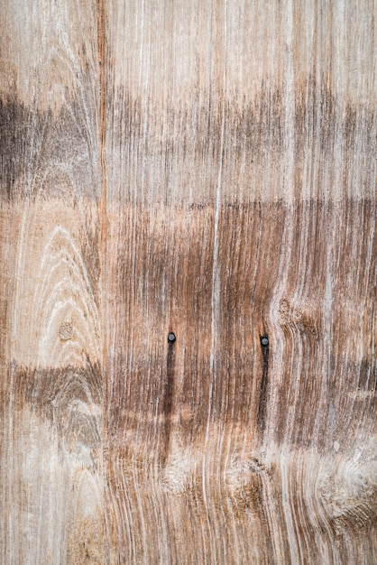 Nudo de árbol en una tabla de madera vertical