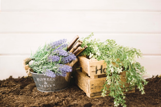 Objetos de jardinería