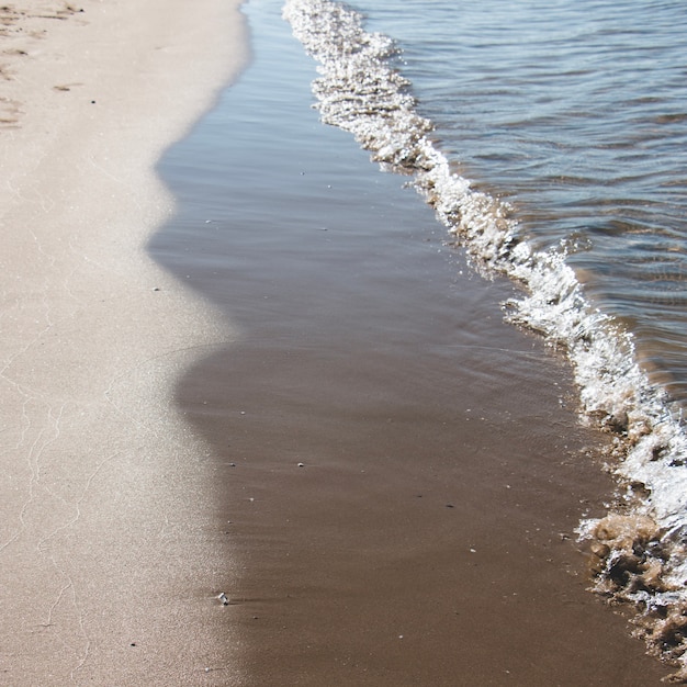 Foto gratuita olas en la playa