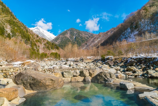 onsen al aire libre, Japón